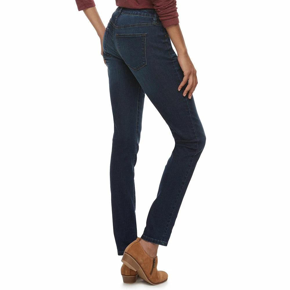 Women's Sonoma Goods For LifeĀ® Supersoft Stretch Midrise Skinny Jeans - Image 13