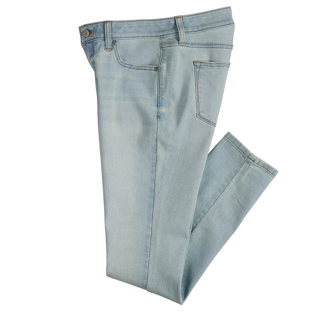 Women's Sonoma Goods For LifeĀ® Supersoft Stretch Midrise Skinny Jeans - Image 17