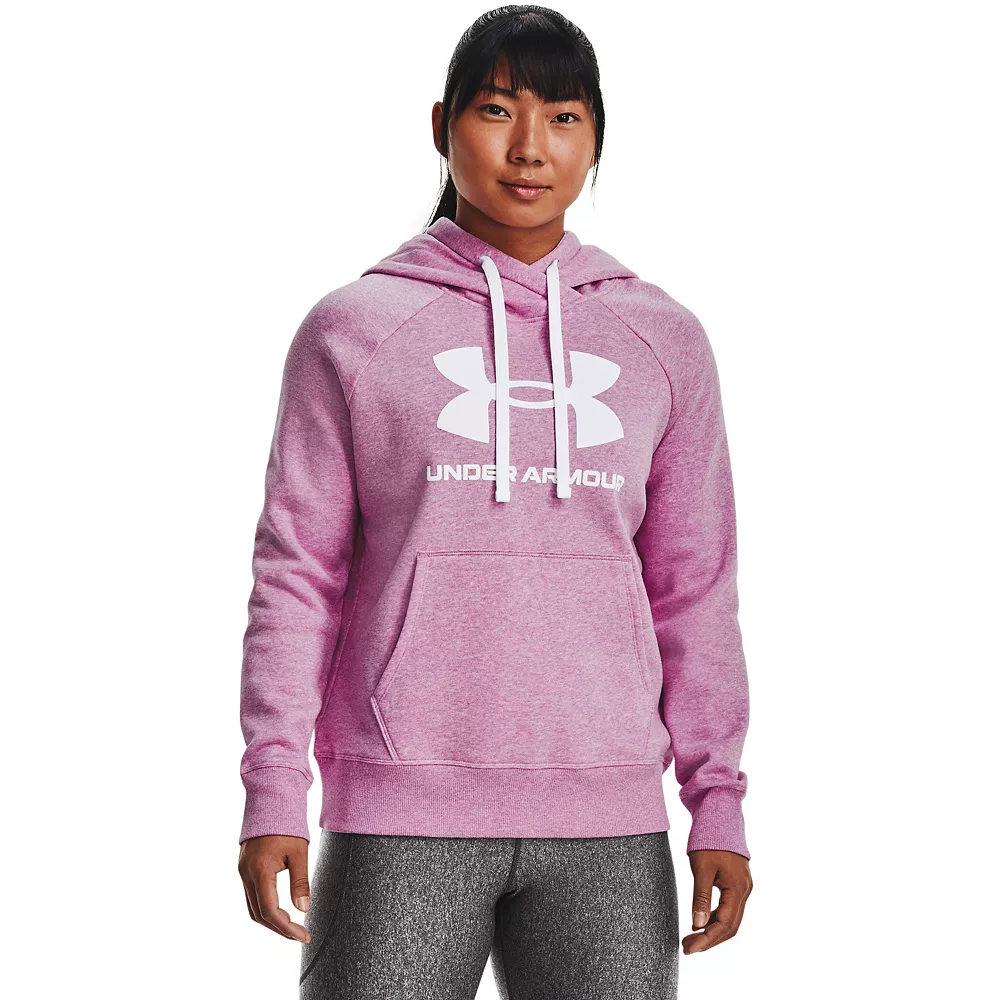 Women's Under Armour Rival Fleece Logo Hoodie - Image 3
