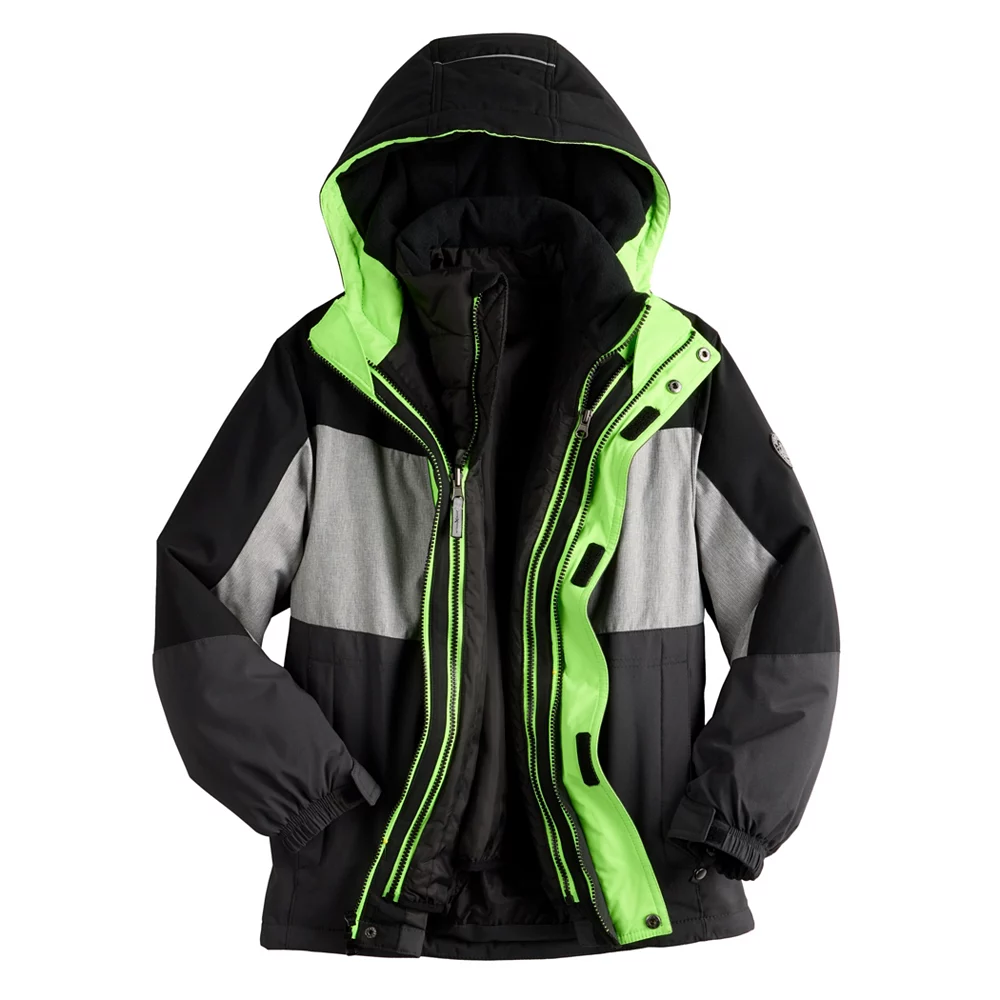 Boys 4-20 ZeroXposur Tracker 3-in-1 Systems Heavyweight Jacket - Image 4
