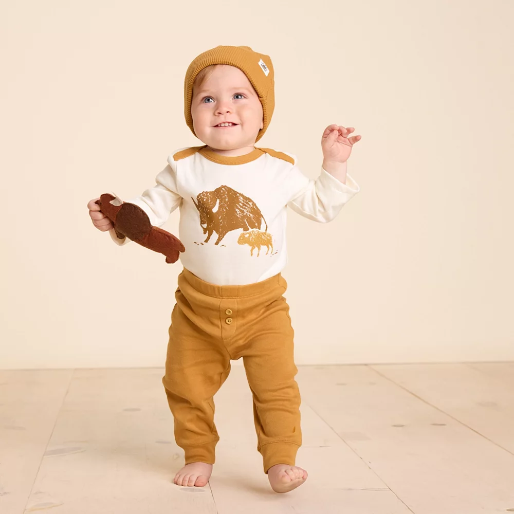 Baby Little Co. by Lauren Conrad Graphic Organic Cotton Bodysuit & Pants Set - Image 6