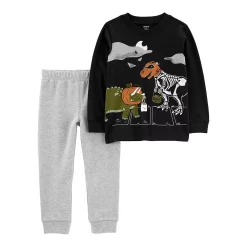 Baby Boy Carter's Halloween Dino Graphic Tee & Jogger Pants Set