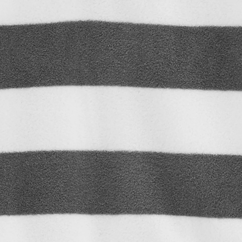 Baby Boy Carter's Striped Fleece Pullover Top & Jogger Pants Set - Image 2