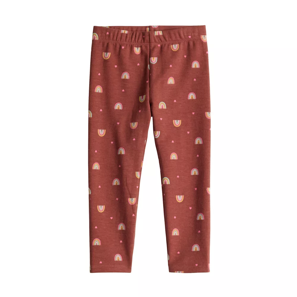 Toddler Girl Jumping BeansĀ® Cozy Fleece Lined Leggings - Image 6