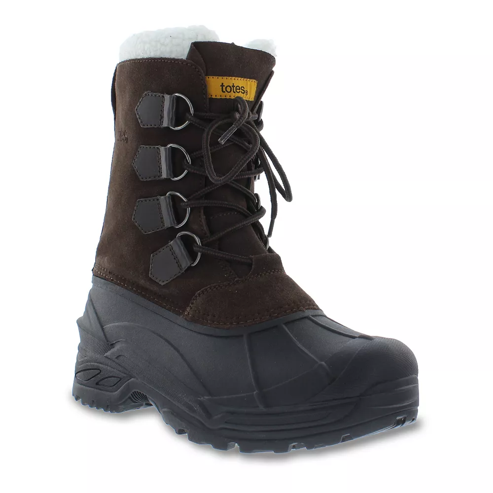 Totes Coastal Men's Waterproof Winter Boots - Image 2