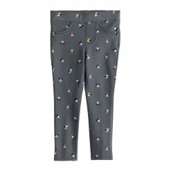 Toddler Girl Disney Mickey Mouse & Minnie Mouse Print Pull-On Jeggings by Jumping Beans®
