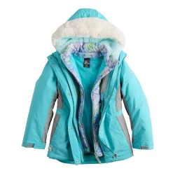 Girls 4-18 ZeroXposur 3-in-1 Heavyweight Systems Jacket