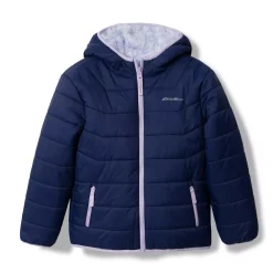 Girls 4-16 Eddie Bauer Reversible Faux Fur Heavyweight Jacket
