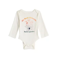 Baby Girl Disney 101 Dalmatians "My Best Friends Have Paws" Graphic Bodysuit by Jumping Beans®