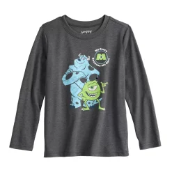 Toddler Boy Jumping Beans® Adaptive Easy Dressing & Abdominal Access Long Sleeve Tee