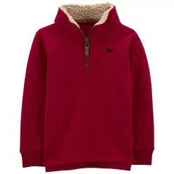 Baby Boy Carter's Quarter Zip Fleece Pullover