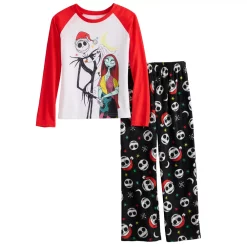 Girls 4-12 Jammies For Your Families® The Nightmare Before Christmas Pajama Set