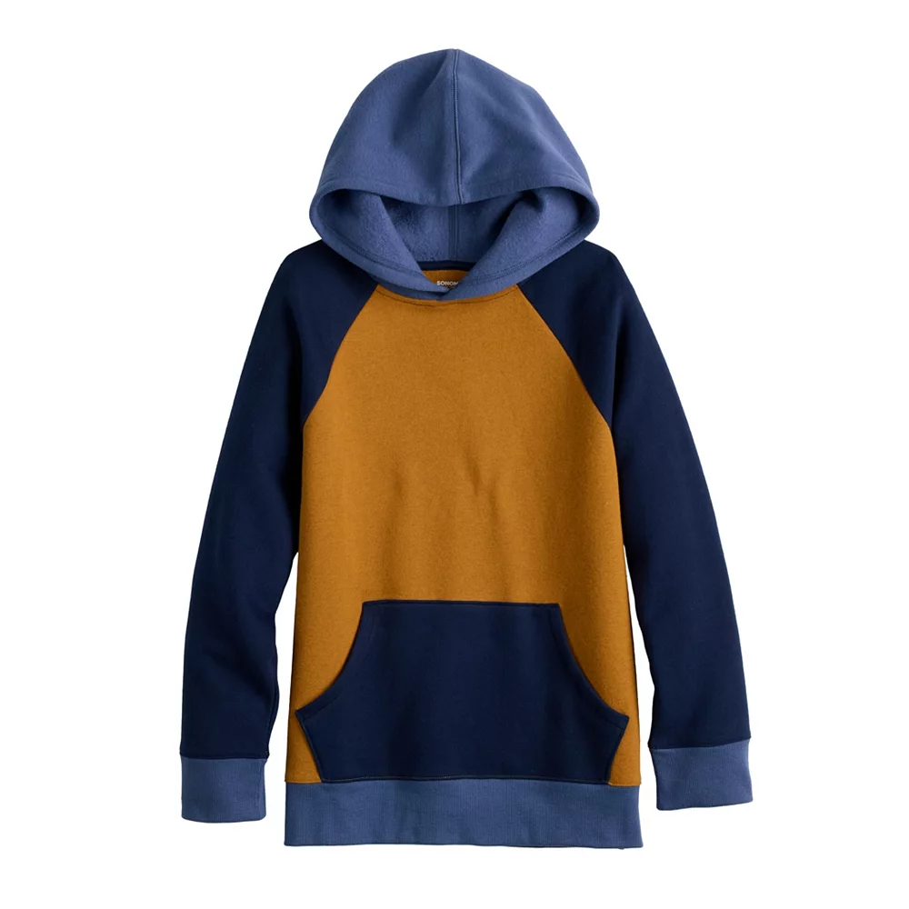 Kids 8-20 Sonoma Goods For Life® Supersoft Colorblock Hoodie in Regular & Husky - Image 2