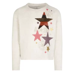 Girls 7-16 Converse Long Sleeve All Star Sequined Tee