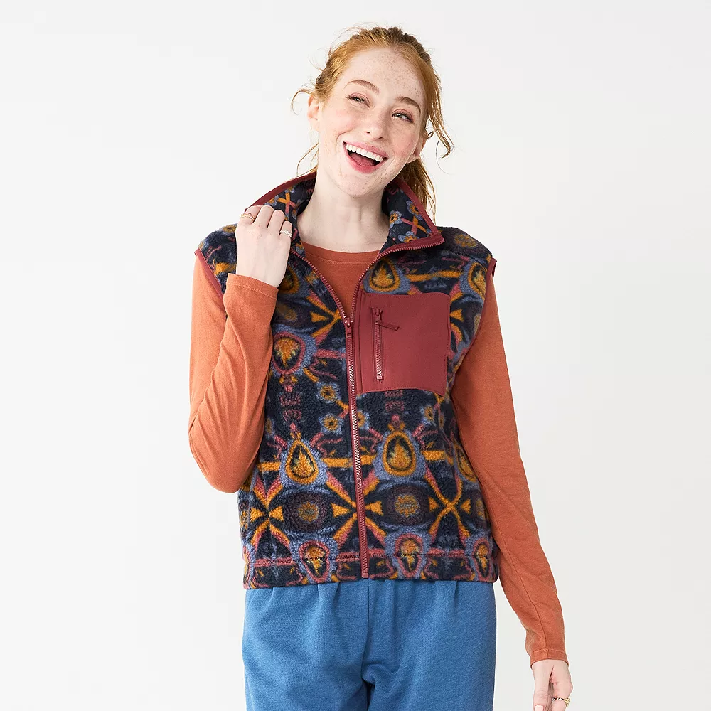 Juniors' SO® Sherpa Vest - Image 3