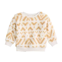 Baby Jumping Beans® Cozy Sherpa Crewneck Sweatshirt