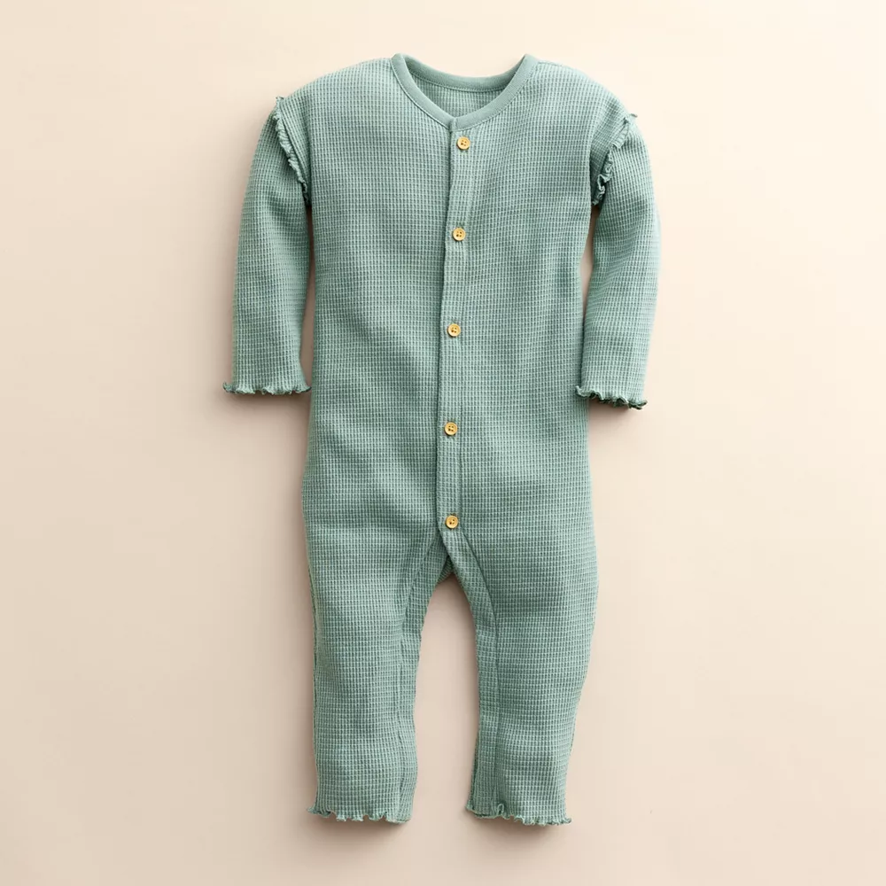 Baby Little Co. by Lauren Conrad Lettuce-Edge Romper - Image 2