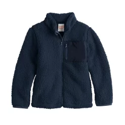 Boys 4-8 Jumping Beans® Sherpa Zip Jacket