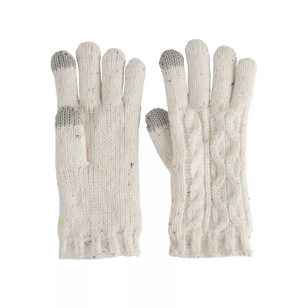 Women's Sonoma Goods For Life® Cable Knit Gloves - Image 4