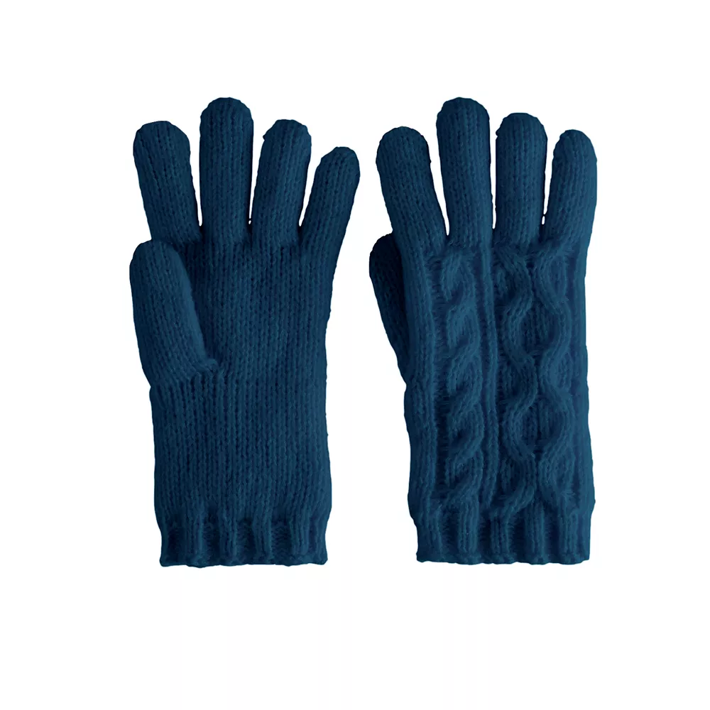 Women's Sonoma Goods For Life® Cable Knit Gloves - Image 3