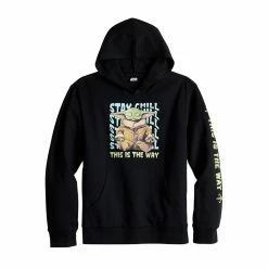 Boys 8-20 "Stay Chill" Grogu Hoodie