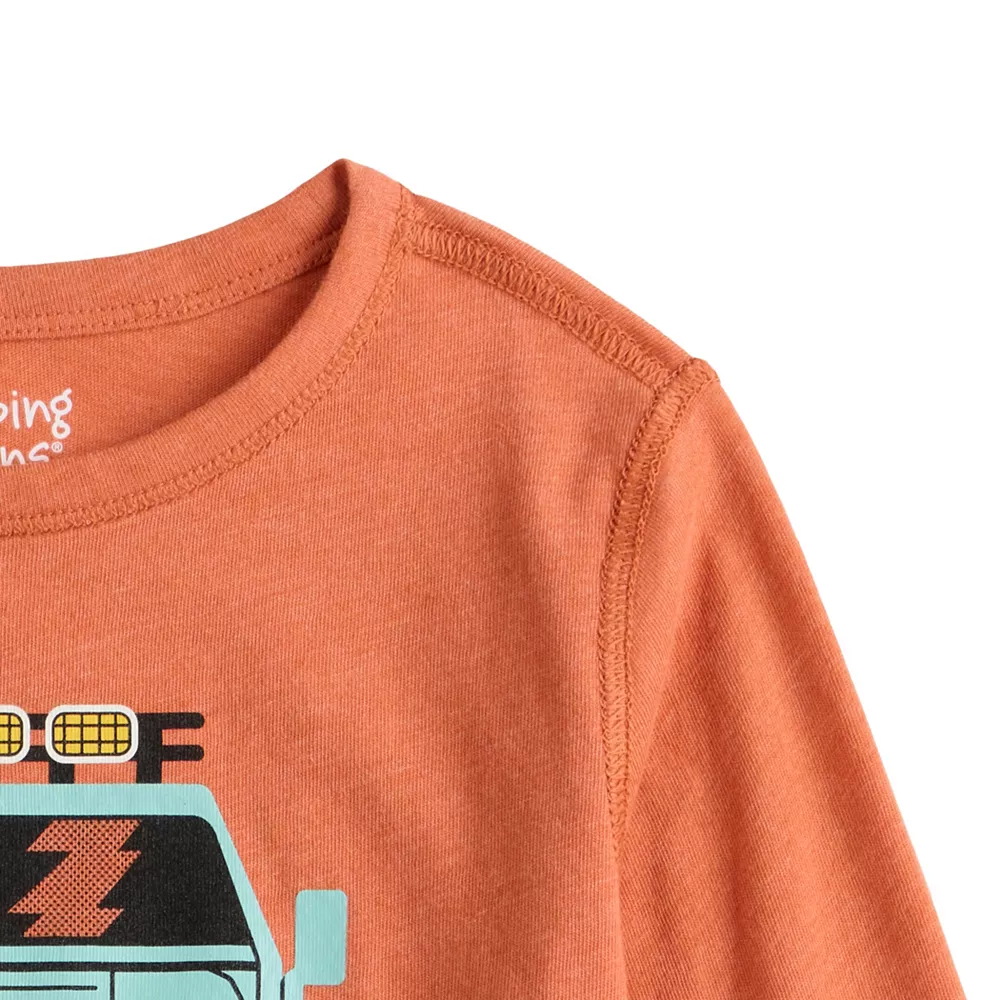 Boys 4-12 Jumping Beans® Adaptive Sensory Friendly Long Sleeve Monster Truck Graphic Tee - Image 2