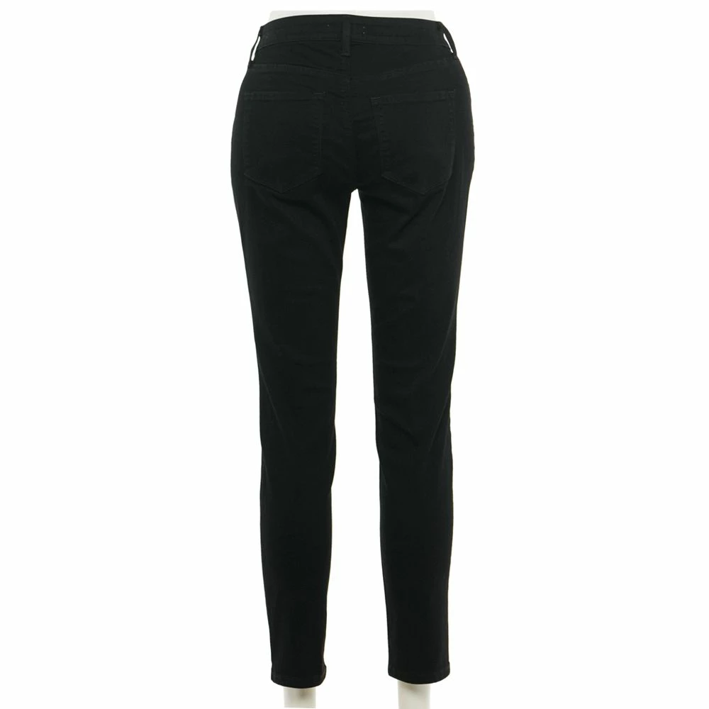 Women's Sonoma Goods For LifeĀ® Curvy High-Waisted Skinny Jeans - Image 8